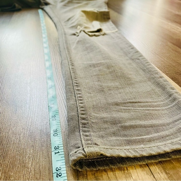 All Saints Gray Cigarette Fit Jeans Size 30 - Picture 10 of 10